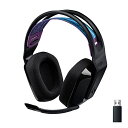 Logicool G ゲーミングヘッドセット G535 ワイヤレス ヘッドセット G535BK 超軽量 236g マイク付き 充電 33時間連続使用可能 Dis...