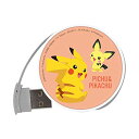 Gourmandise ポケットモンスター ラウンドUSBハブ ピチュー&ピカチュウ POKE-783A