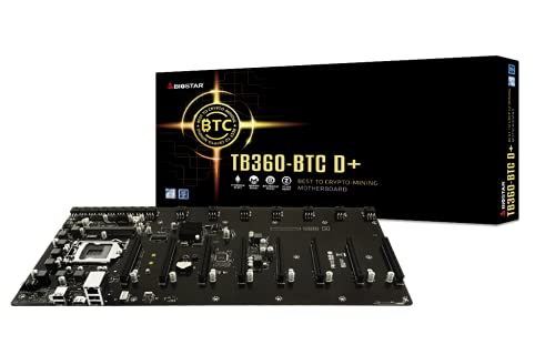 BIOSTAR B360チップセット採用 PCIe 8スロット搭載 マイニング向けマザーボード[ TB360-BTC D+ ]