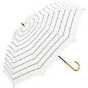 w.p.c 日傘 T/Cパラソル ハナボーダー オフ 50cm 81-9539