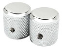 Fender フェンダー パーツ PURE VINTAGE '58 ECASTER KNURLED KNOBS CHREOME