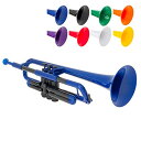 pInstruments ピーインストゥルメンツ プラスチック製管楽器 トランペット pTrumpet Bb調 軽量&高耐久ABS製 バイオコート抗菌 PTRU...
