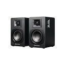 オーディオテクニカ AT-SP3X ブックシェルフ スピーカー レコードプレーヤー Bluetooth モニタースピーカー アクティブ RCA入力 マルチポイン...