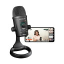 Roland ローランド GO:PODCAST iPhone15やAndroidスマホとPC・Mac対応 指向性切り替え可能 配信者やクリエーター向け USBコ...