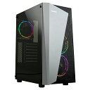 ZALMAN S4 Plus ミドルタワーPCケース RGBファン 3...(2)