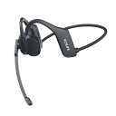 Earaku(イアラク) Bluetoothヘッドセット 通話用イヤホン 耳掛け マイク付き Bluetooth5.2 ENCノイズキャンセリング技術 低遅延 耳を塞がない ワイヤレス イヤホン ブルートゥース オープンイヤー 軽量32g