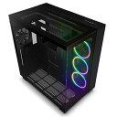 NZXT H9 Elite 2層構造 ミドルタワー PCケース 強化ガ...(2)