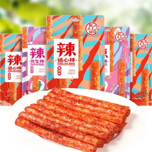辣条 ラーティアオ 中国 お菓子 翻天娃辣条【超辛い)通心棒 68g×2パック】麻辣休食品小吃 素食手撕面筋 爆辣通心棒 通心棒 ベースフード ご飯のお供 おつまみ 香辣薯条 湖南特 中華食材 旧零食 麻辣小零食 辣條倉庫A