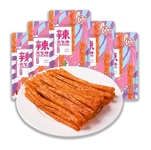 辣条 ラーティアオ 中国 お菓子 翻天娃辣条【微辣元气棒 68g×2パック】麻辣休食品小吃 素食手撕面筋 爆辣通心棒 通心棒 ベースフード ご飯のお供 おつまみ 香辣薯条 湖南特 中華食材 旧零食 麻辣小零食 辣條 ベ倉庫Aのサムネイル