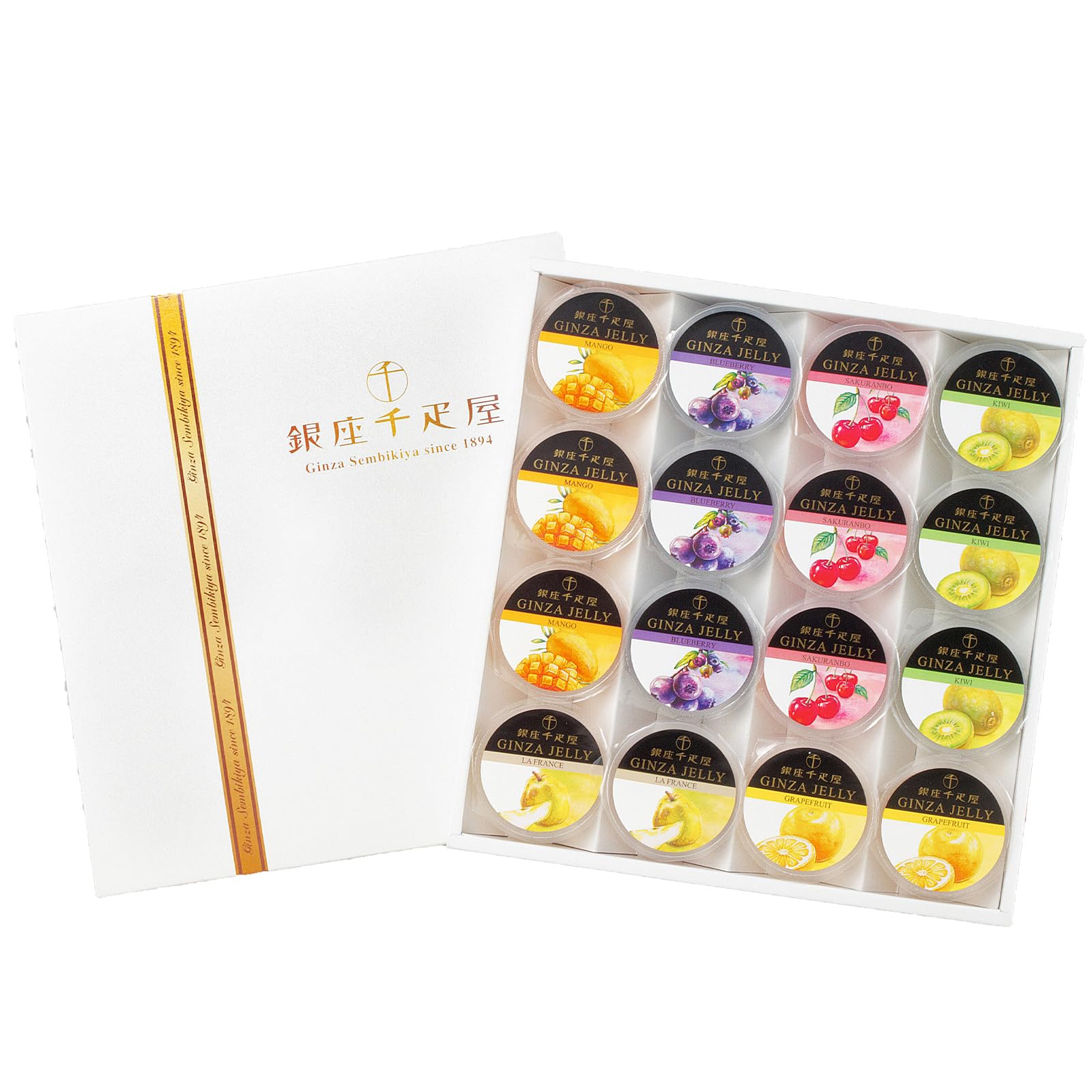 ギフト お菓子 ゼリー 詰合せ パティスリー銀座千疋屋 銀座ゼリーC(16個入)