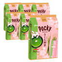 ポッキー さくら抹茶 8袋入り×6個 江崎グリコ Pocky sakura matcha お菓子 おかし チョコ チョコレート