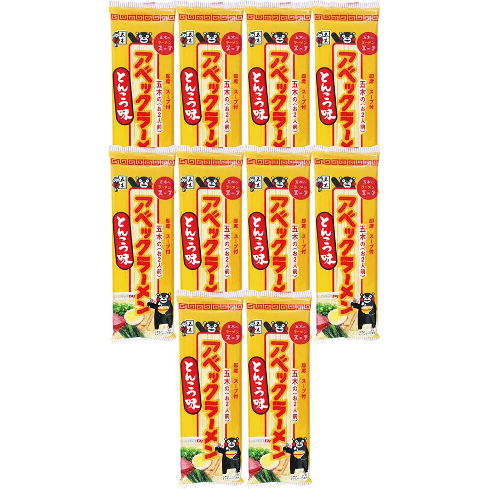 五木食品 アベックラーメンとんこつ味 180g×10個