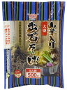 田靡製麺 山芋入り大盛出石そば(横チャック付き) 500g×3個