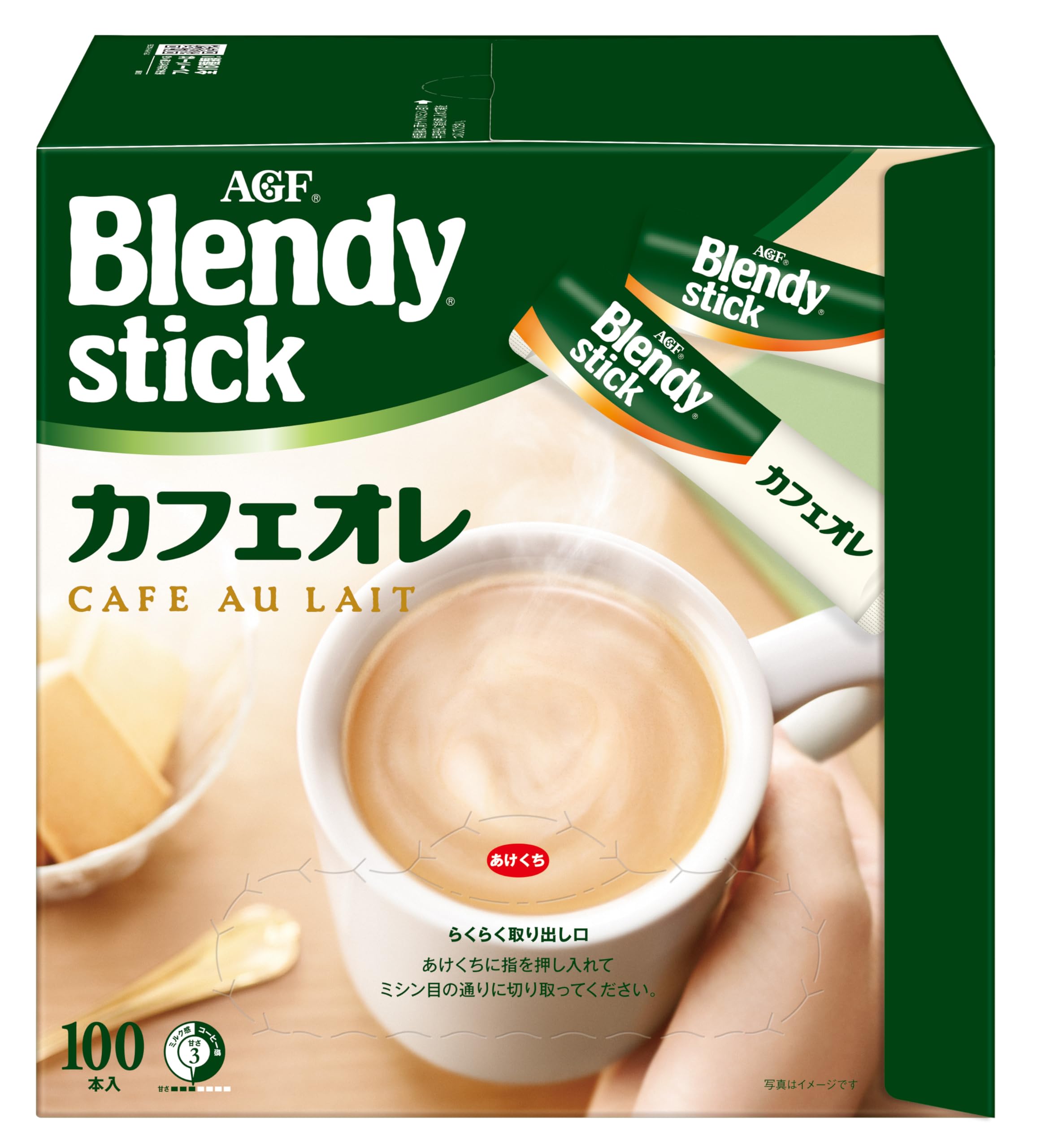 AGF ブレンディ スティック カフェオレ 100本 スティックコーヒー