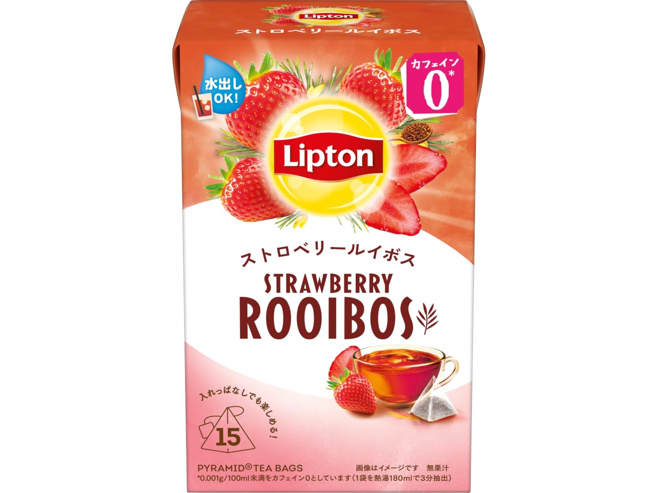 リプトン ストロベリールイボス ティーバッグ 15袋入×6袋