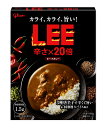 LEE(リー) ビーフカレーLEE 辛さ×20倍 180g×10個 江崎グリコ (超辛/大辛/辛口/スパイス/常温保存/レトルト/詰め合わせ/リー)