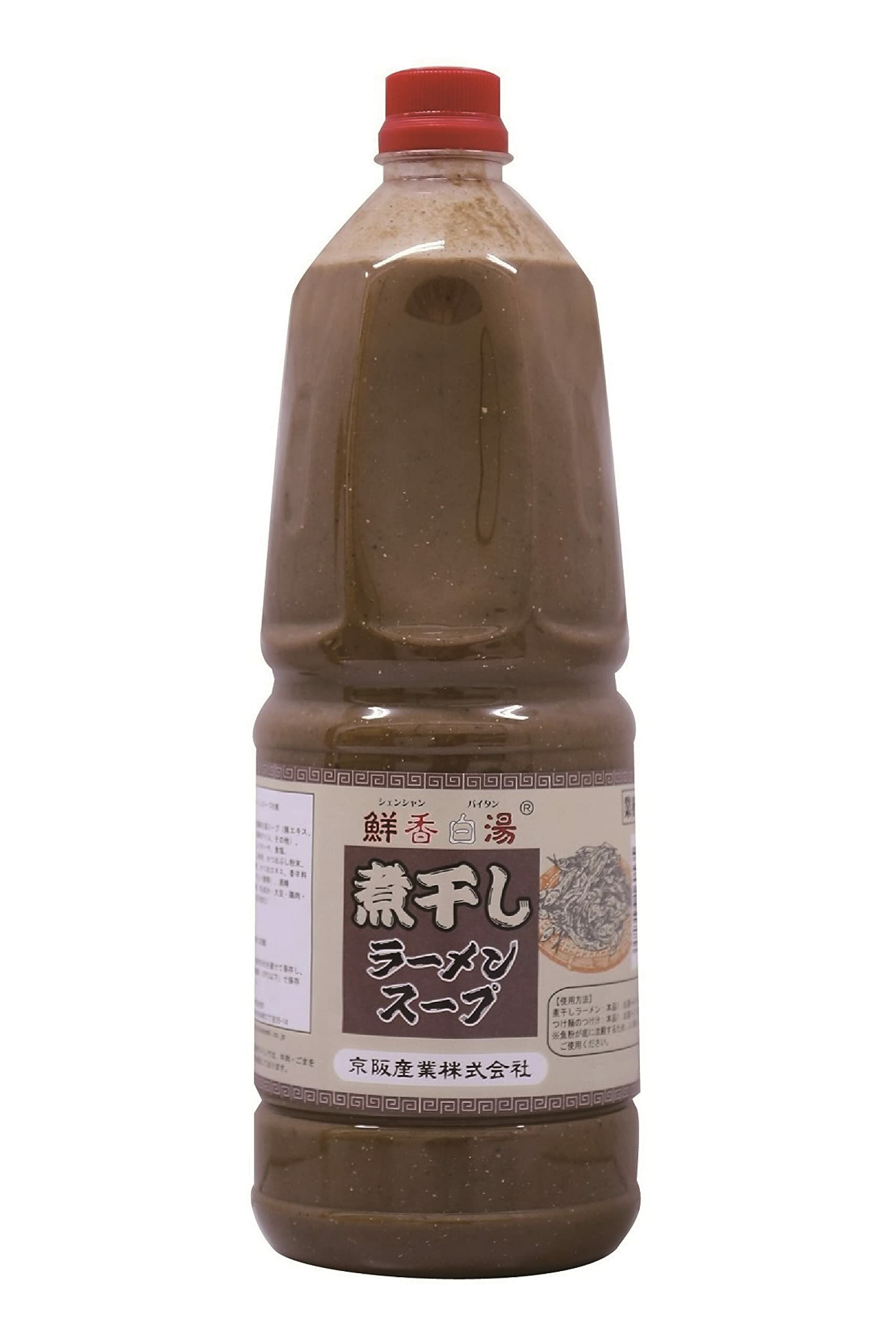 京阪産業 鮮香白湯 煮干しラーメンスープ 1.8リットル