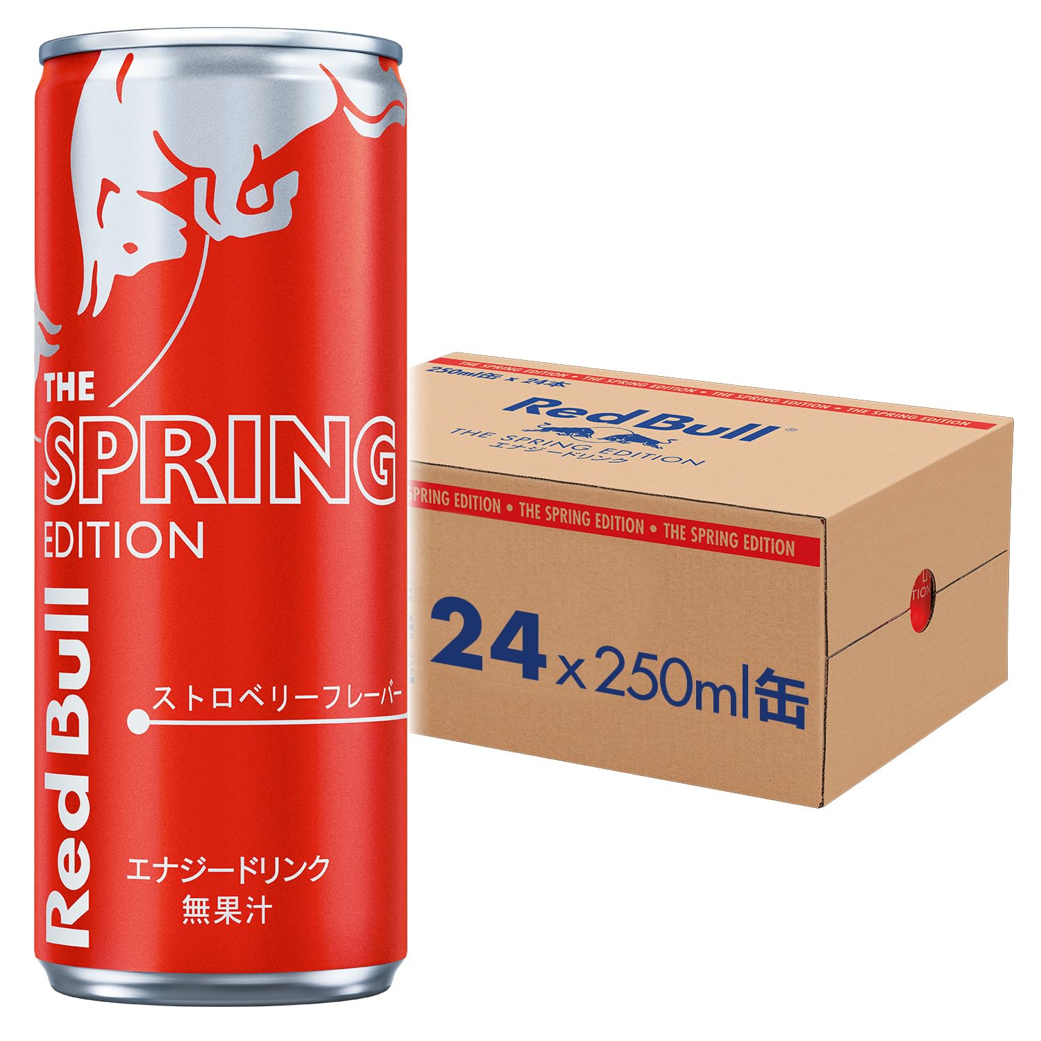 Red Bull レッドブル エナジードリンク スプリングエディション 250mlx24本