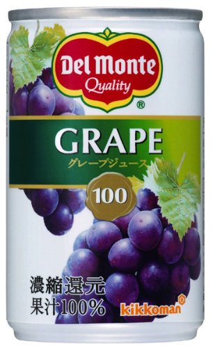 デルモンテ グレープジュース 160g×30本(4)