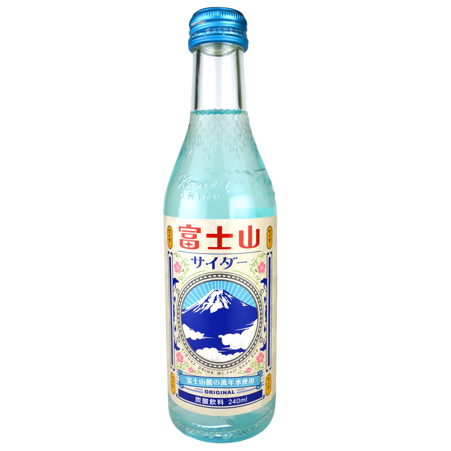 木村飲料 富士山サイダー 240ml×20本(4)