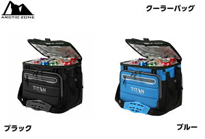 TITAN ソフトクーラー クーラーバッグ 25L(黒/青) 保冷バッグ クーラーボックス 買い物バッグ 折りたたみ バスケット バスケットクーラー ソフトクラ-バッグ エコバッグ 保冷バック 買い物バッグ ドリンク アウトドア レジャー ピクニック 運動会 海水浴 大容量