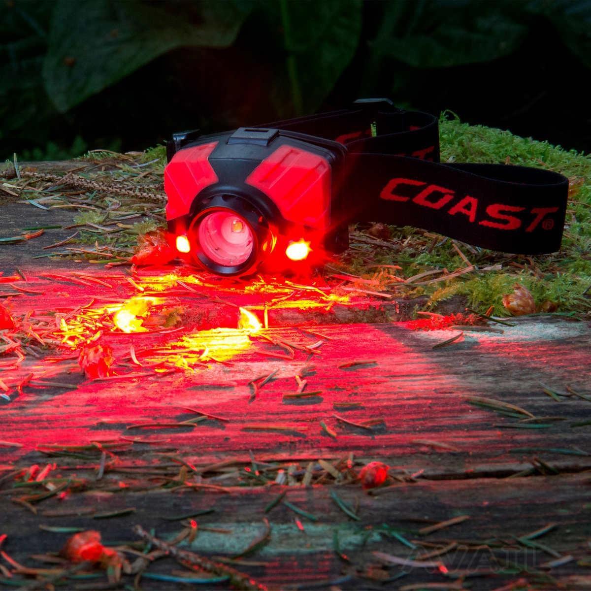 405ルーメン COAST ヘッドライト 2個セット IPX4 防水 ヘッドランプHEADLAMP ワークライト ヘッド ライト 照明 作業灯 作業 登山 防災 災害 登山 夜釣り キャンプ LEDライト 懐中電灯 現場 工場 ハンディライト通販格安セール情報 楽天 通販