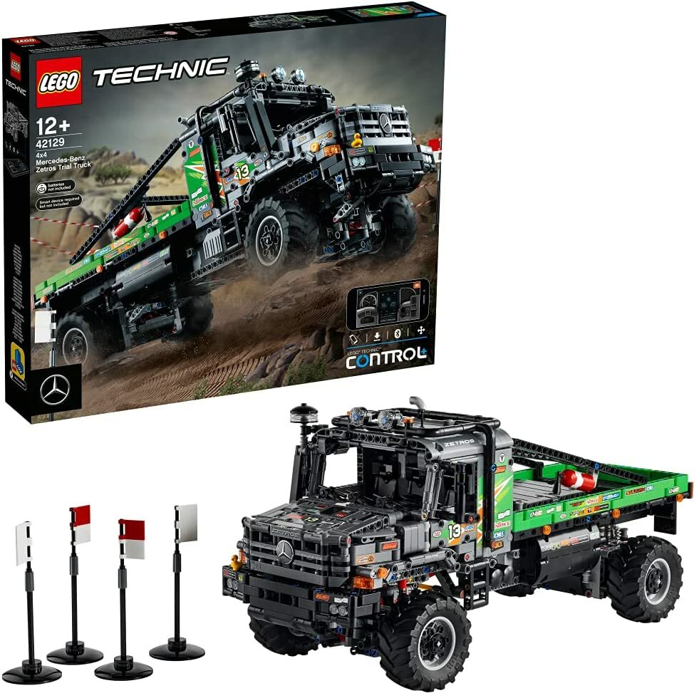 レゴ テクニック メルセデス・ベンツ・ゼトロス 全輪駆動トラック 42129 12歳以上 　LEGO TECHNIC ブロック おもちゃ 知育玩具 建設車両 工事車両 ダンプトラック レゴジャパン 男の子 車 メルセデス ベンツ オフロードトラック ダンプカー 大人レゴ