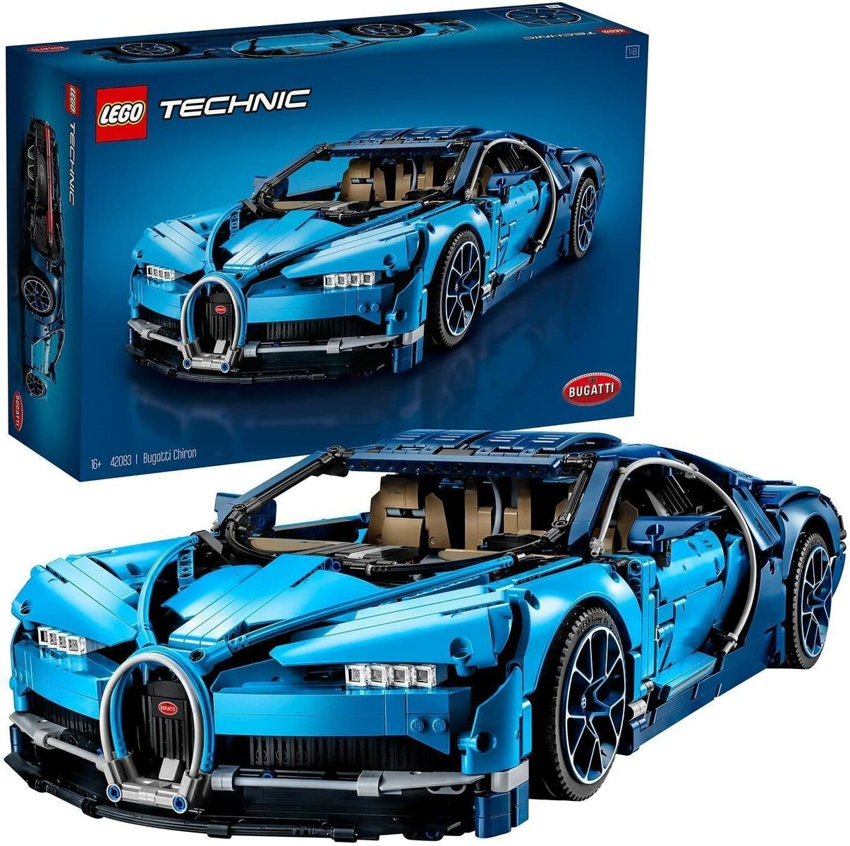 レゴ テクニック ブガッティ シロン 42083 16歳以上 LEGO TECHNIC Bugatti Chiron ブロック おもちゃ 知育玩具 レゴジャパン 男の子 女の子 車 乗り物 スーパーカー コレクション コレクター エンジニア 大人LEGO