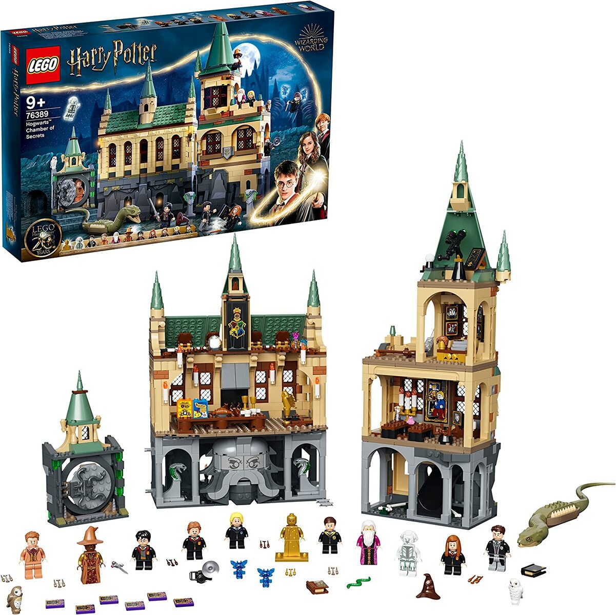 LEGO レゴ ハリーポッター ホグワーツ 秘密の部屋 76389 9歳以上 Harry Potter ブロック おもちゃ 知育玩具 レゴジャパン 男の子 女の子 魔法 映画 ごっこ遊び 限定