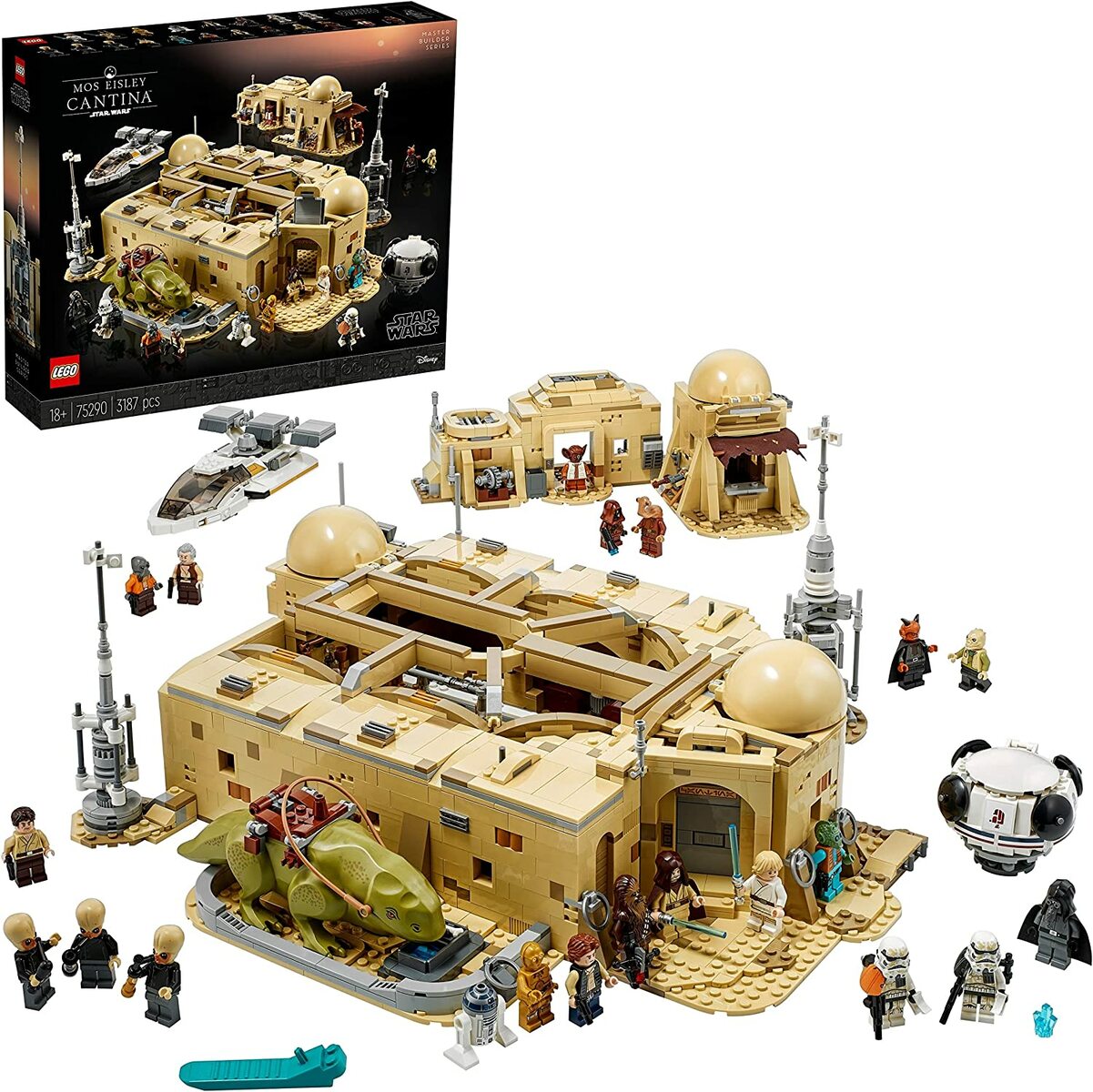 レゴブロック レゴ スター・ウォーズ モス・アイズリー・カンティーナ 75290　LEGO STAR WARS スターウォーズ ブロック おもちゃ 知育玩具 映画 キャラクター 宇宙船 レゴジャパン 男の子 18歳以上 大人 大人レゴ