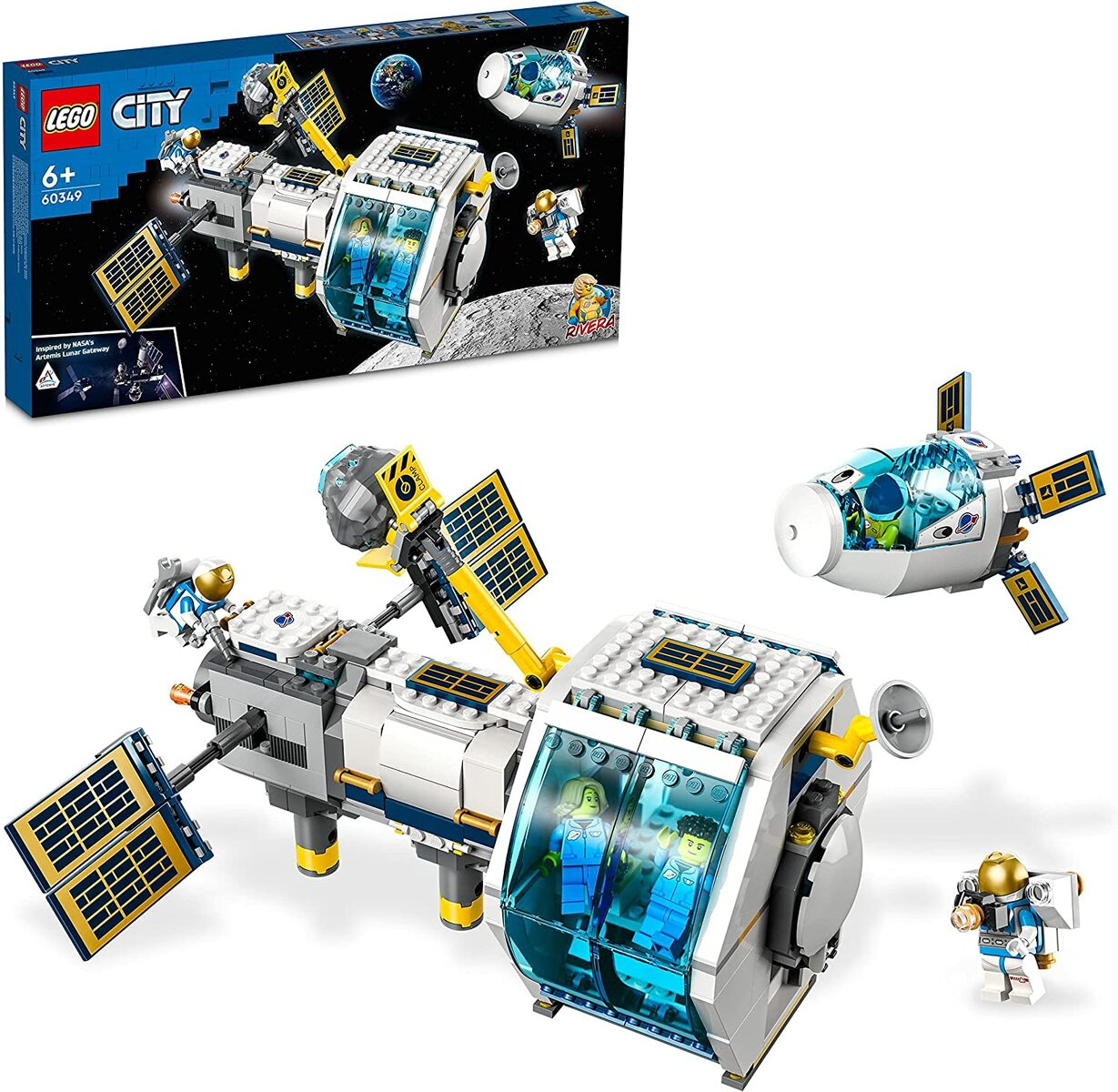 レゴ シティ 月面ステーション 60349 6才以上 LEGO CITY ブロック おもちゃ 知育玩具 レゴブロック レゴジャパン 男の子 女の子 宇宙 宇宙ステーション 月 NASA 宇宙飛行士 プレゼント ギフト