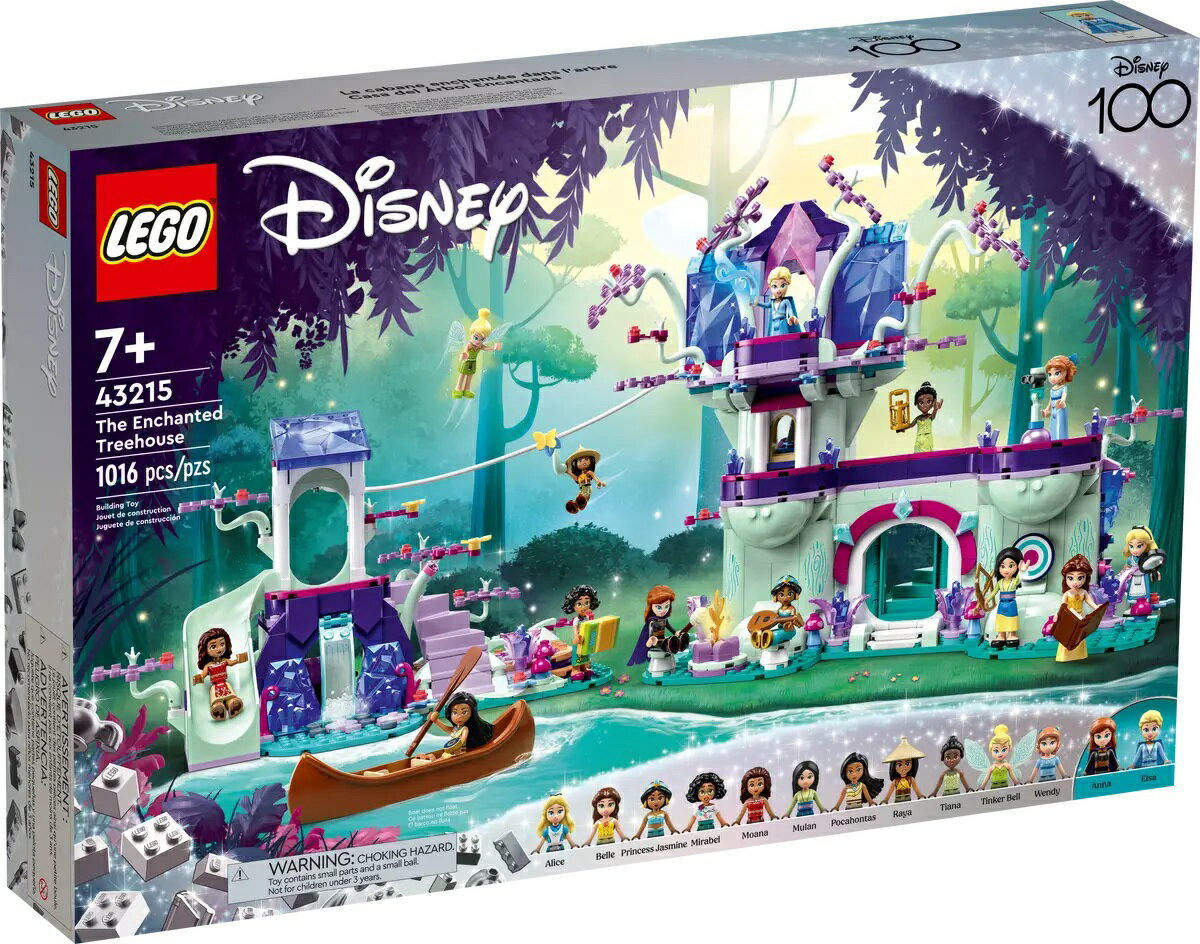 LEGO レゴ ディズニープリンセス まほうのツリーハウス 43215 7歳以上 DISNEY ブロック おもちゃ 知育玩具 レゴジャパン ファンタジー 女の子