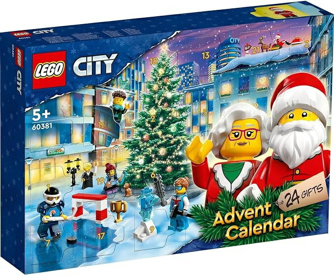 レゴ シティ（売れ筋ランキング） レゴ シティ アドベントカレンダー 60381　2023 5才～ LEGO CITY Advent Calendar ブロック おもちゃ クリスマス カウントダウン プレゼント ギフト 限定 男の子 女の子 24GIFTS