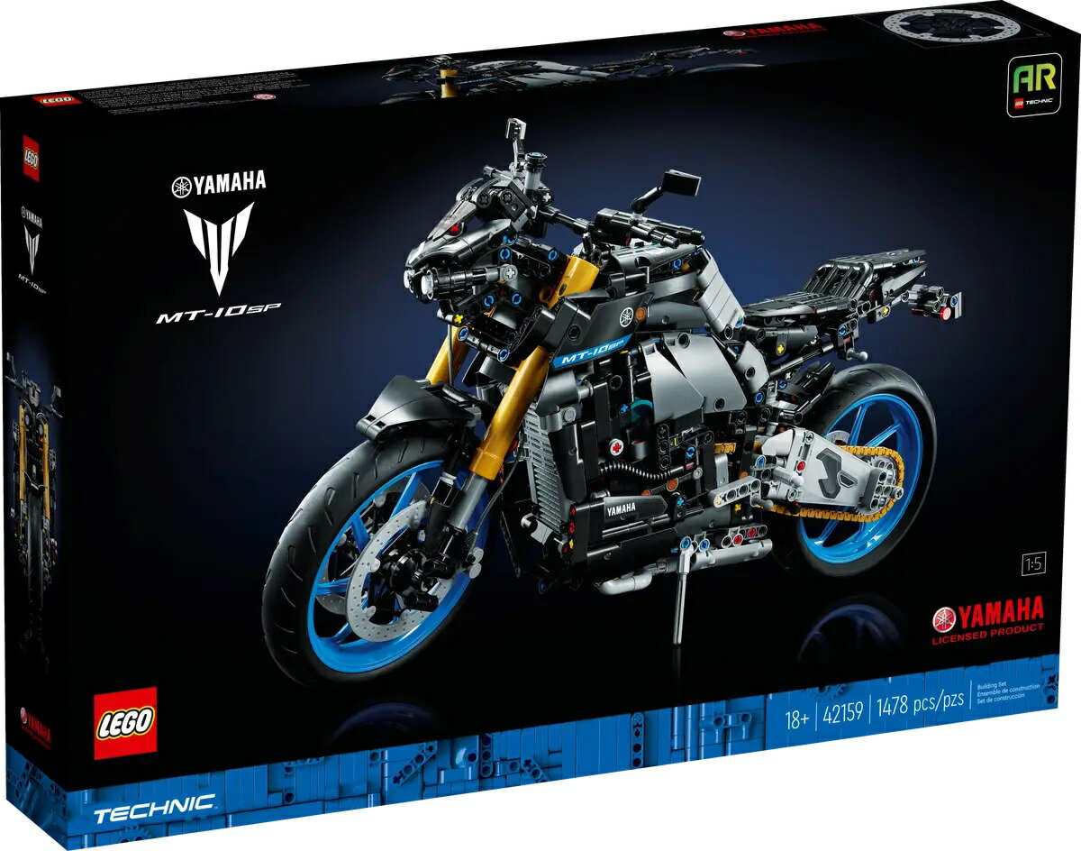 レゴ テクニック ヤマハ MT-10 SP 42159 おもちゃ ブロック プレゼント バイク レーシングカー オートバイ 乗り物 のりもの 男の子 女の子 大人 LEGO 大人レゴ 18歳以上 コレクション コレクター インテリア ディスプレイ プレゼント
