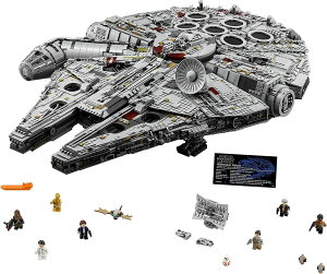 LEGO レゴ スターウォーズ ミレニアム・ファルコン 75192 16才以上　LEGO STAR WARS Millennium Falcon スター・ウォーズ ブロック おもちゃ ハン・ソロ レイ フィン BB-8 チューバッカ レイア姫 C-3PO 知育玩具 レゴジャパン 男子 女子 ユニセックス 大人