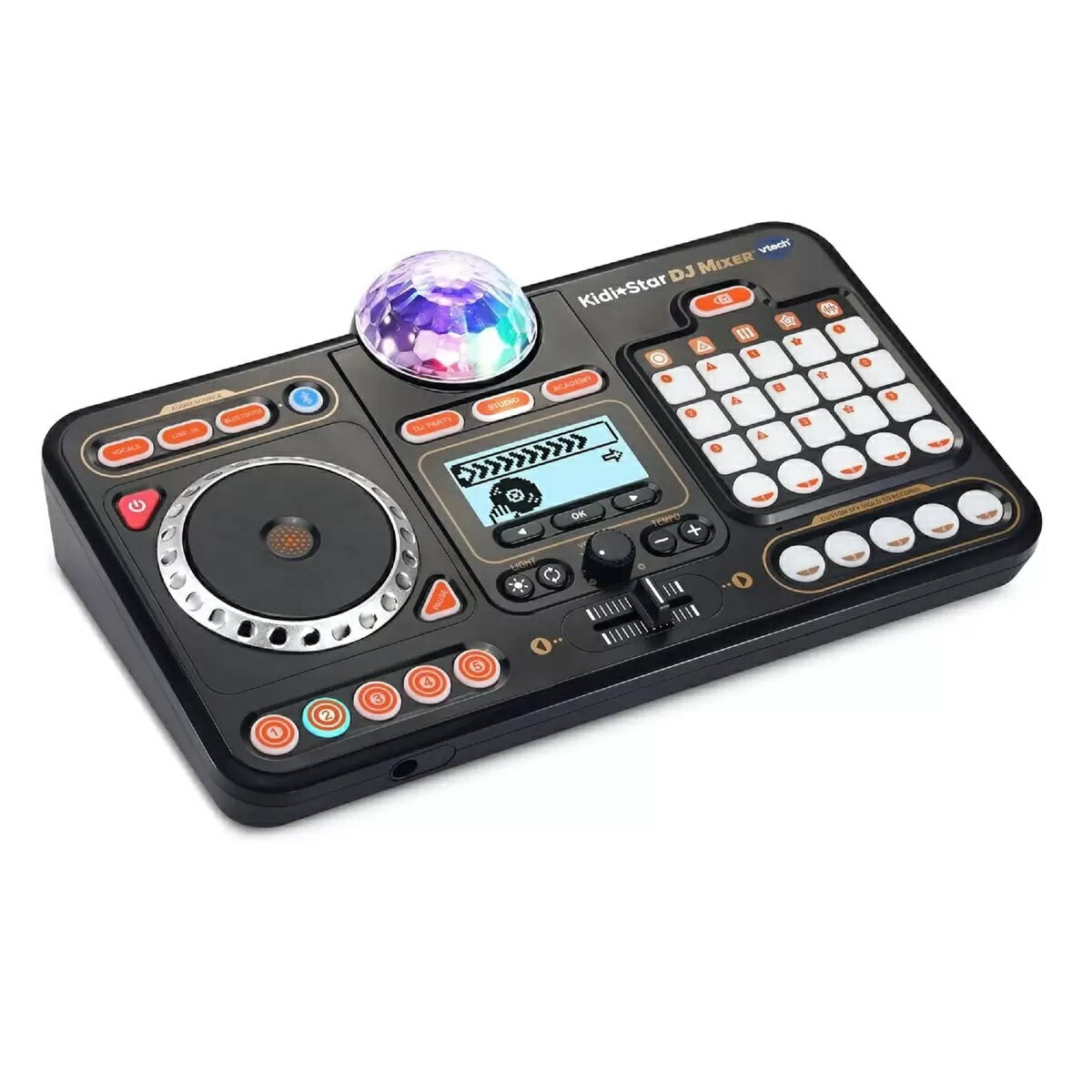 VTECH ヴィテック DJミキサー ターンテーブル DJ ミキサー ミキシング スクラッチ ポータブル スタジオ ミュージシャン コントローラー 機材 DJセット コントローラー 子供用 キッズ こども 子…