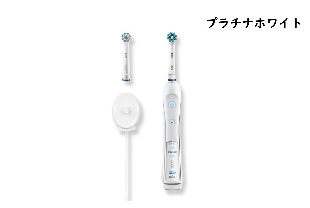 ブラウン ブラウン 電動歯ブラシ オーラルB プラチナ・ホワイト 7000 LITE D365236WT　回転式 電動歯みがき 電動ブラシ 電動はぶらし プラチナホワイト BRAUN Oral-B やわらか極細毛ブラシ 電動 歯ブラシ 歯磨き 虫歯 歯石 歯垢 口臭 時短 回転ブラシ 携帯 旅行 初心者