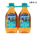 オーガニック アガベシロップ 2本 (1.02kg)　ブルーアガベ 有機アガベシロップ ブルーアガベシロップ アガベ 有機アガベ 天然甘味料 低GI シロップ 有機 USDAオーガニック 有機JAS ダイエット甘味料 カークランド 無添加 メキシコ