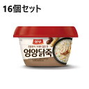 【16個】東遠 ヤンバン サムゲタン粥 285g サムゲタンがゆ サムゲタン 参鶏湯 粥 ガユ 参鶏湯粥 おかゆ お粥 がゆ 高麗人参 薬膳 レトルト レンジ 温めるだけ 韓国食品 韓国グルメ 韓国食材 保存食 即席 非常食 備蓄 取り寄せ