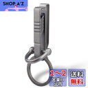 TISUR ベルトクリップ キーホルダー チタン カラビナ おしゃれ 車 自転車 バイク 家 鍵 プレゼント ギフト (BK1*1個+ステンレス製DリングL*1...