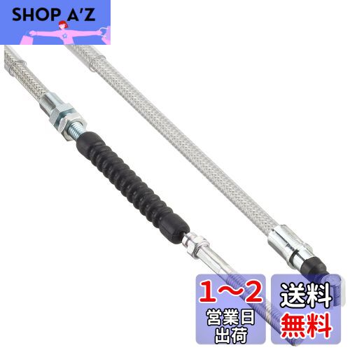 キタコ(KITACO) ブレーキケーブル ノーマルレバーホルダー対応 100MMロング/ステンメッシュ モンキー(MONKEY) ゴリラ モンキー(MONKEY)FI車 906-1083310