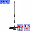 BINGFUユニバーサルカーAM/FMラジオアンテナカーマグネティックベースアンテナカーステレオアンテナエアリアル車載用アンテナ