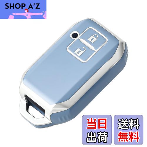 【送料無料】[OFFCURVE] スズキ/suzuki専用 スマート キーケース キーカバー 2ボタン 耐衝撃 スクラッ..