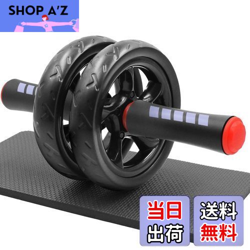 【送料無料】FEELCAT 腹筋ローラー アブローラー スリムトレーナー アブホイール 上半身筋トレ 膝保護..