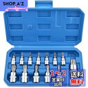 Gunpla トルクスネジ用ビットセット 13pcs ビットソケットセット T8-T70