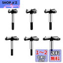 木工用ドリル 6本セットボアビット C2硬質合金ブ ホールソー フォスナービット 木工座ぐり 木工用穴あけ 堅い木プラスチック合板の 木材切削 穴あ DIY 切...