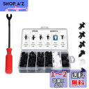 Bombinate 自動車用 バンパークリップ (6種 100個セット+工具) 収納ボックス付き 車内装クリップ 車 リベットクリップ バンパークリップ ダイハ...