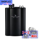 Boundless Voyage チタン スキットル ヒップフラスコ 180ml/240ml 漏斗付き スキットル おしゃれ 軽量 ヒップフラスコ ウイスキーボ...