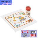 スケーター(Skater) 抗菌 おしぼりセット ケース付き おしぼり はたらくクルマ 日本製 32×30.5cm OA5AG-A