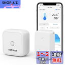 【送料無料】bluetooth温湿度計 TESSAN 温度計 湿度計 デジタル 高精度 wifiハブ付き 気温湿度計 Alexa/Google Assistantに対応 梅雨 熱中症対策 爬虫類 赤ちゃん用